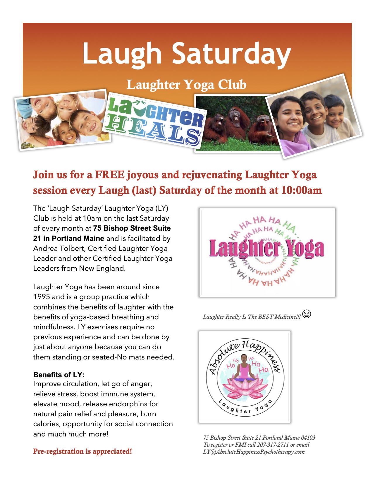 Laugh Saturday LY Flyer